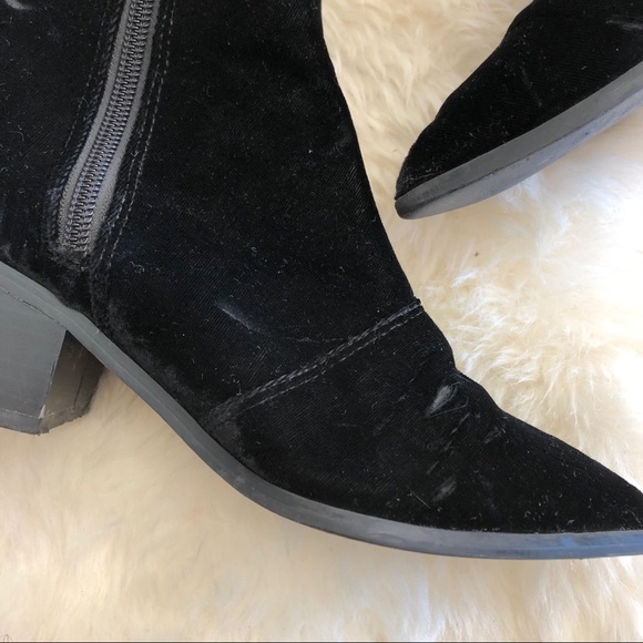 ASOS Velvet Booties - Picture 2 of 6